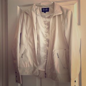 Vintage Dolce & Gabanna white jacket